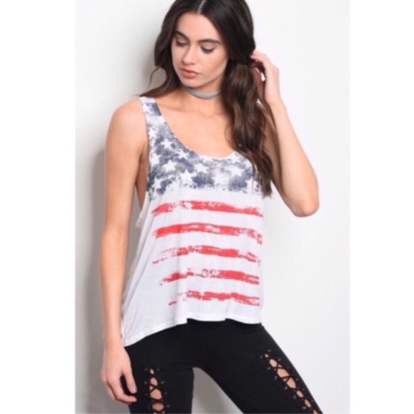 American Flag Tank - Picture 2 of 3
